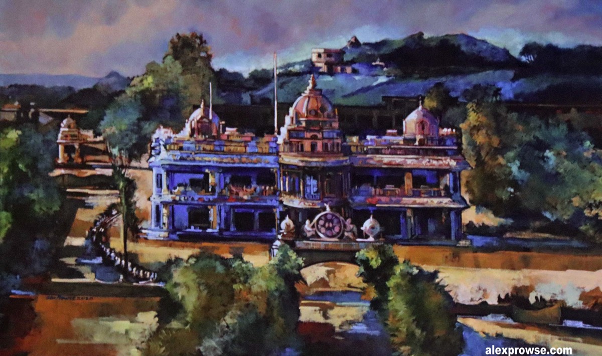 #Kulwant-Hall-Sathya-Sai-Baba-Ashram-Painting